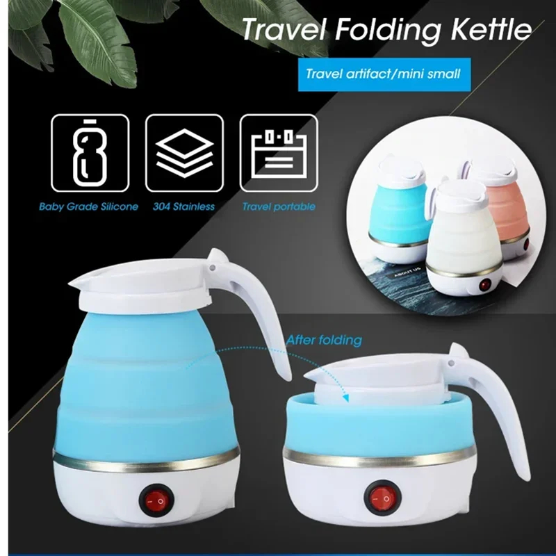 600ML Foldable Electric Travel Kettle